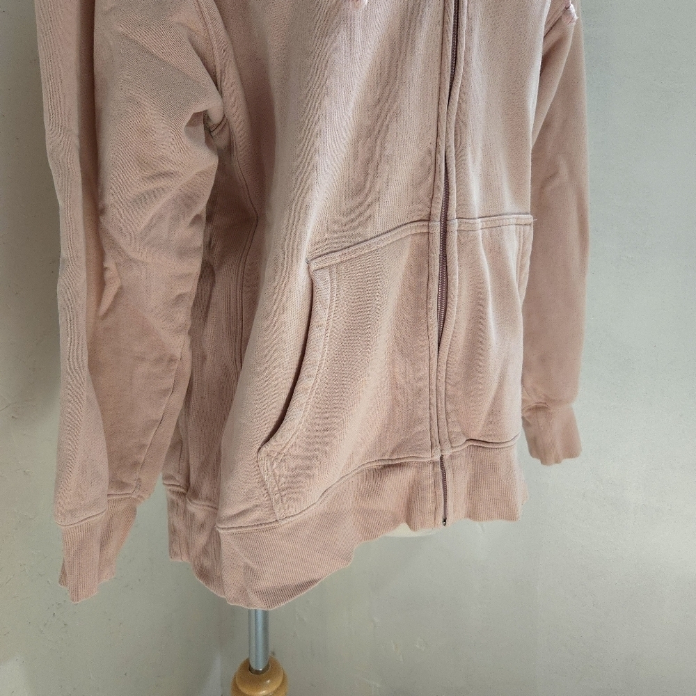 TNA | Light Pink Zip-Up Hoodie *NO SIZE* - Picture 4 of 11